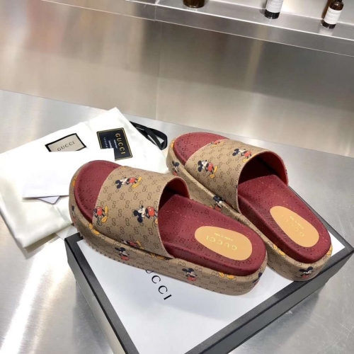 No.20198 Gucci slippers platform slippers size 35-41