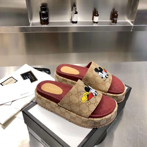 No.20199 Gucci slippers platform slippers size 35-41