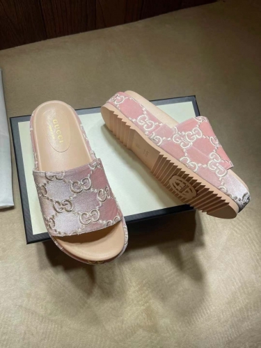 No.20196 Gucci slippers platform slippers size 35-41 5colors