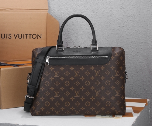 No.20237 LV Porte Documents Voyage N41478 N41466 N48260 N41248 Damier Graphite M54019 M52005 Monogram 37x28x6CM