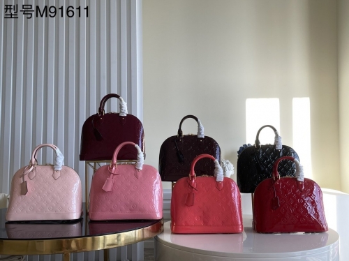 No.20248 M91611 Alma BB Monogram Vernis 32 x 24 x 15cm 7colors