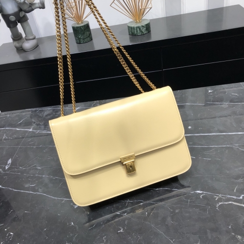 No.20326 YSL 640546 26*13.5cm  TUC BOX chain bag