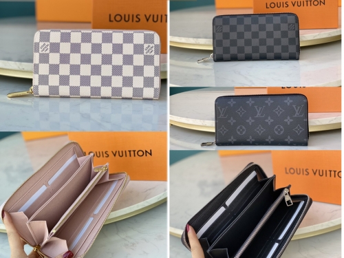 No.20484 LV wallet N60017 M41895 M42616 N60015 41661 N61694 6007 N60017 N60015 19.5X10CM ZIPPY