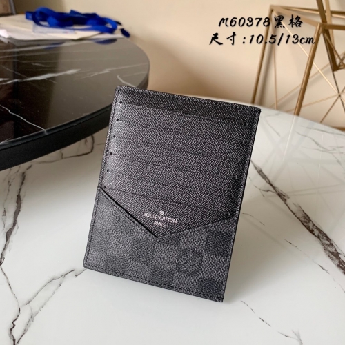 No.20474 LV wallet N60378 10.5 x 13.0 x 1.CM Damier Graphite