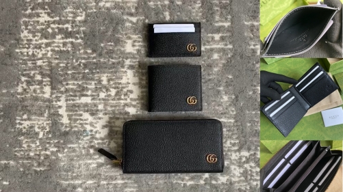 No.20592 Gucci wallet 428736 19*10*2.5cm 428726 10.5*9.5cm 657588 11*7cm