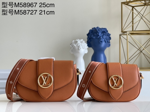 No.20599 LV M58967 MM 25cm M58727 21cm , M58729 21 x 15 x 6.5cm M58969 25 x 17.5 x 8cm LV Pont 9 Soft LV Circle