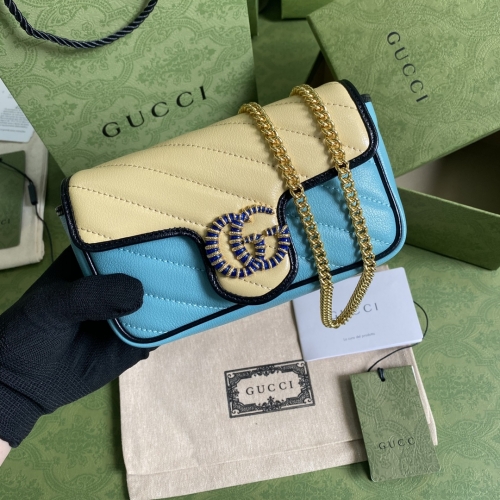 No.20662 Gucci 574969 16.5*10.2*5.1cm GG Marmont