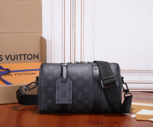 No.20715 LV M45936 27x17x13CM Monogram Eclipse keepall 27cm