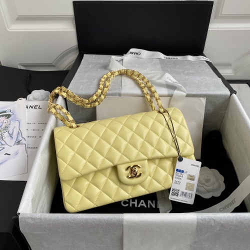 No.50003 Chanel A01112 MM15.5x25.5x6.5cm Chane1 Classic Flap Bag sheepskin 25cm