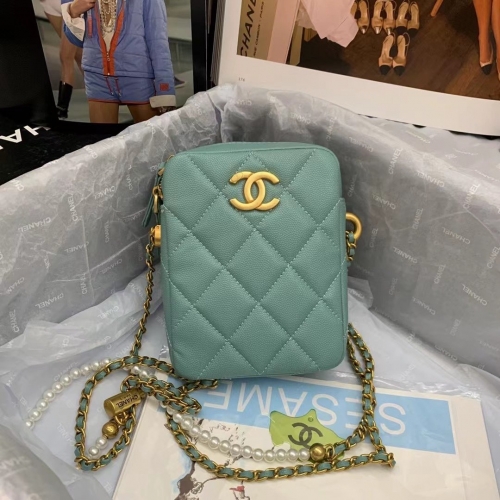 No.50044 Chanel As2853 15×11×4cm Chanel  21K Cellphone case