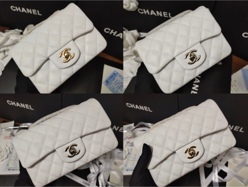 No.50062 Chanel A01116 20x12x6cm A01115 17cm Chane1 Classic Flap Bag 1116 CF 20CM 1115 CF 17cm