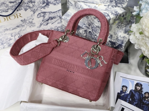 No.50090 Dior M8002 24 cm x 20 cmx 11 cm Lady D-Life