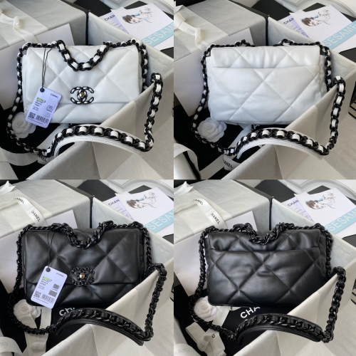 No.50079 Chanel 1160 26cm so black 19 bag CF 26