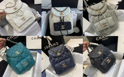 No.50080 Chanel AS1371 21.5X24X12CM backpack