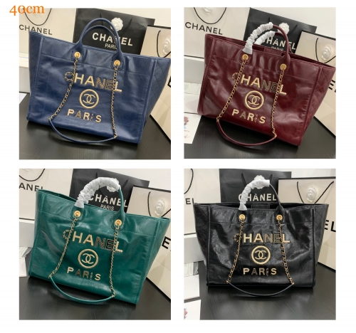 No.50131 Chanel 66941 8375 40X31X21CM shopping bag tote