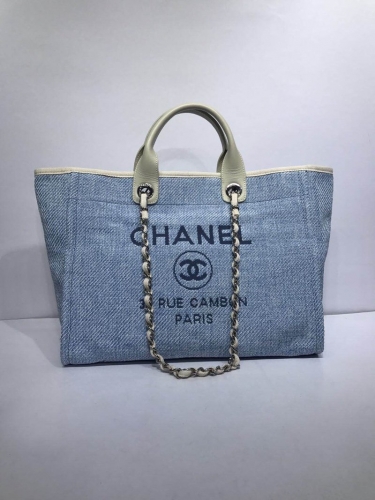 No.50124 Chanel A66941 39*30*22cm shopping bag tote