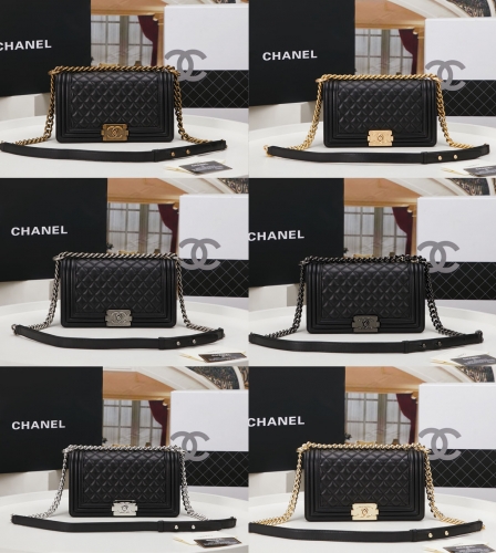 No.50156 Chanel 67086 25*16*9cm Leboy sheepskin