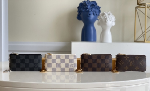 No.20750 LV wallets N62657 black, N62659white, N62658brown. M62650 monogram 12*7cm