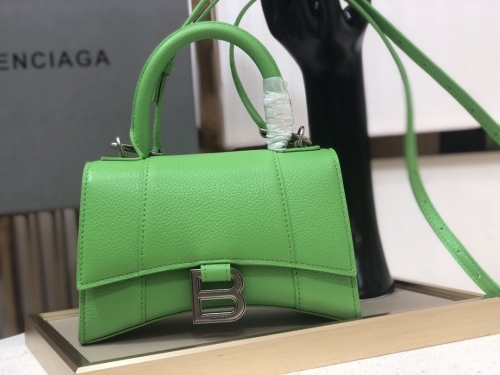 No.30006 Balenciaga hourglass bag Calfskin with Litchi grain Adjustable shoulder strap SIZE: 19 * 8 * 21cm, 23*10*24cm