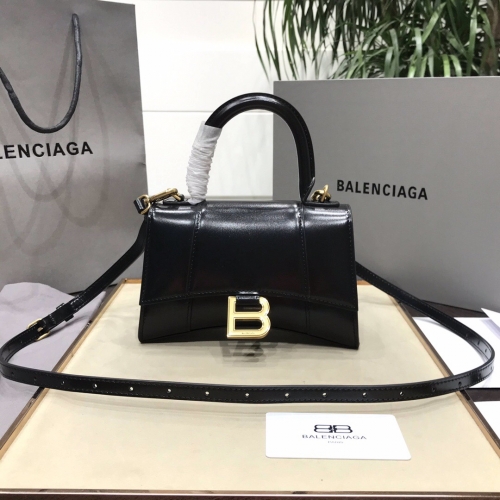 No.30013 Balenciaga hourglass bag Calfskin with Litchi grain Adjustable shoulder strap SIZE: 19 * 8 * 21cm, 23*10*24cm