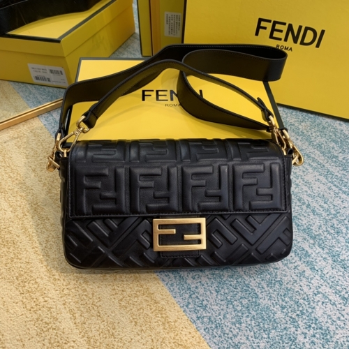 No.30062 Fendi  8BS600 Baguette  Crossbody Bags size：26*15*6CM #21846