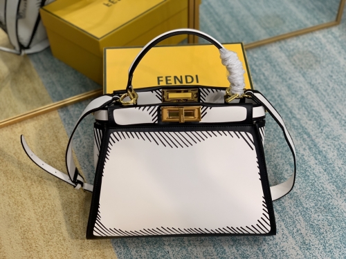 No.30063 Fendi HandBags size：32*12*26cm #21845