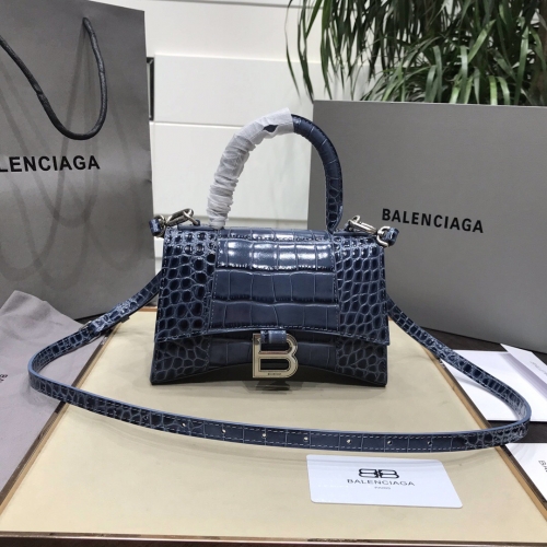 No.30011 Balenciaga hourglass bag Calfskin with Litchi grain Adjustable shoulder strap SIZE: 19 * 8 * 21cm, 23*10*24cm