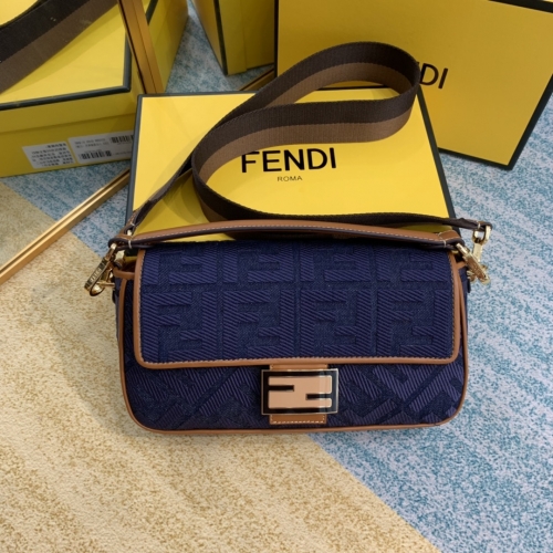 No.30053 Fendi 8BR600 BAGUETTE Fendi HandBags SIZE:26CM #21864