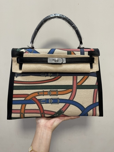 No.30216 Hermès kelly 32cm customized