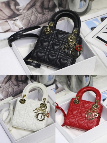 No.50179 Dior M6009 12*10*5cm supr mini Lady  Dioramour