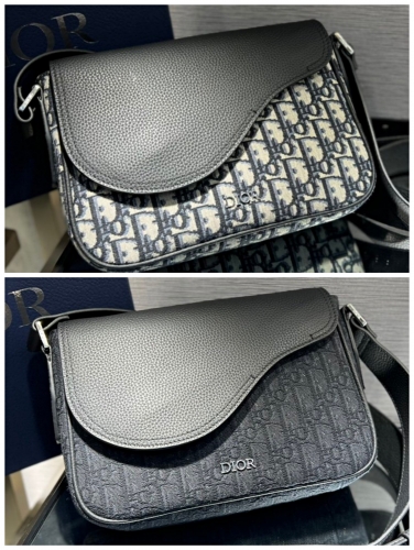 No.51011 Dior 1ADME130YKS  23*18*6cm  Oblique