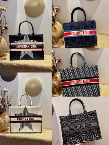 No.51001 Dior M1286 41.5CM 36CM  BOOK TOTE In Lights