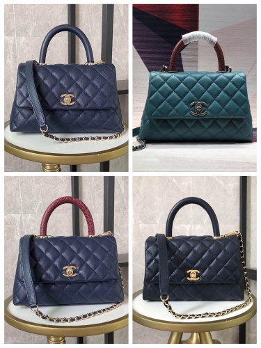 No.50205 Chanel AS92990 14x24X10cm cocohandle 20/21s grain embossed calfskin No.50203