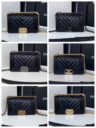 No.50194 Chanel 67085 Leboy 20 *14*7.5cm sheep skin