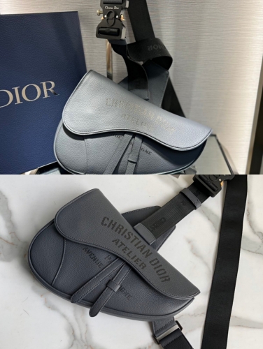 No.51004 Dior  saddle  093  20x28.6x5cm  Saddle bag