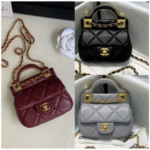 No.50166 Chanel 882271 11x10x3cm flap chian bag