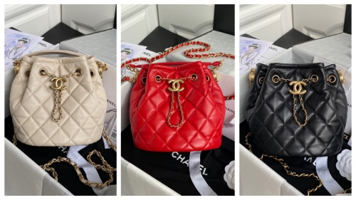 No.50241 Chanel AS2057 20*23*13cm  bucket backpack