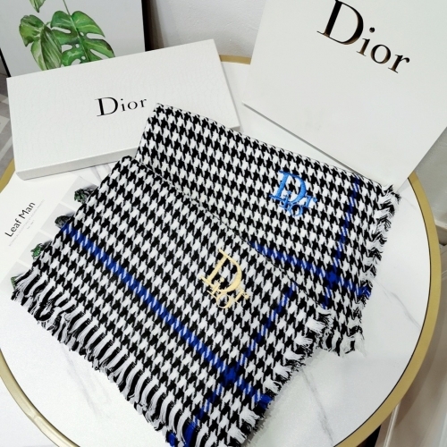 No.90030 Scarves and shawls DIOR  80*200cm  The Star’s Houndstooth scarf