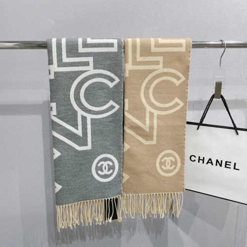 No.90048 Scarves and shawls  2021  CHANEL  170*30cm