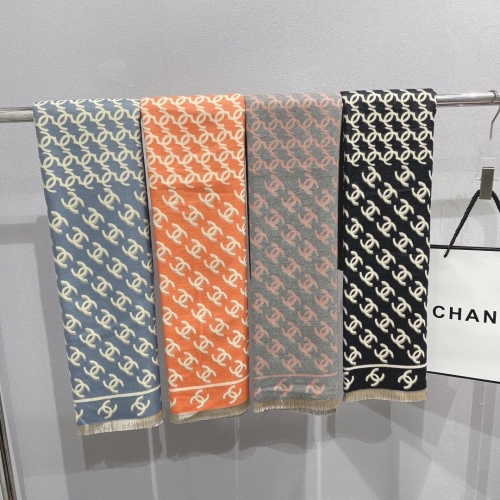 No.90047 Scarves and shawls  CHANEL  180*70cm  Cashmere blend