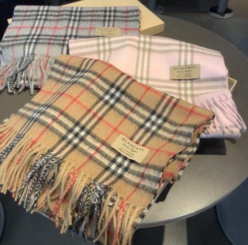 No.90110 Scarves and shawls 2021 BURBERRY  180*30cm  50% cashmere and 50% wool