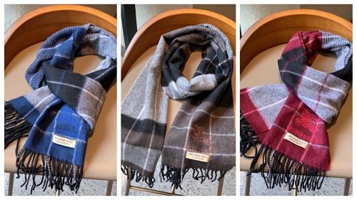 No.90091 Scarves and shawls 2021 BURBERRY  190*32cm  Alpine cashmere