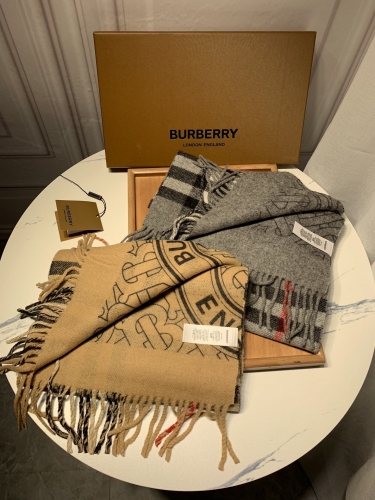 No.90109 Scarves and shawls 2021 BURBERRY  200*32cm  75% cashmere, 25% wool