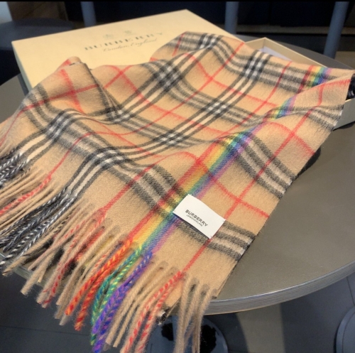 No.90111 Scarves and shawls 2021 BURBERRY  30*200cm  Pure cashmere