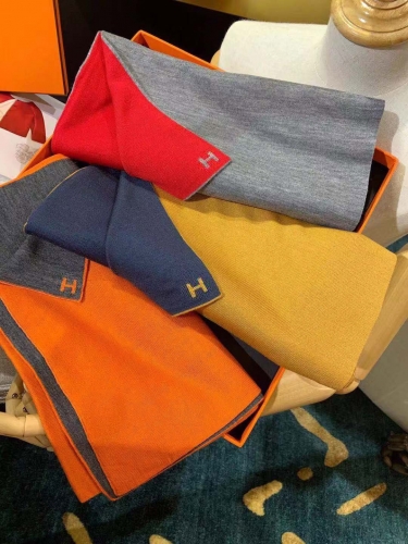 No.90146 Scarves and shawls 2021 Hermes 30*180cm  Silk Cashmere for customers