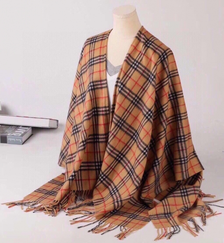 No.90193 Scarves and shawls 2021 Burberry  135*140cm  50% cashmere + 50% Merino wool