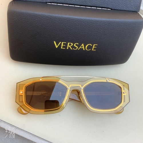 No.90225 Versace 2021 size：51-20-145 The perfect metal plating matches the crystal texture of the frame leg with the Medusa head