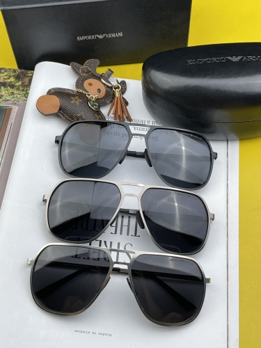 No.90258  Armani  2021  Super-pair metal sunglasses   A0266