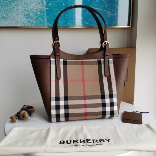 No.51040 BURBERRY  29.5x25.5x13cm  Grain Leather tote bag