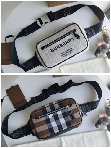 No.51056 BURBERRY 80389021  24 x 5 x 15cm  Cotton Canvas